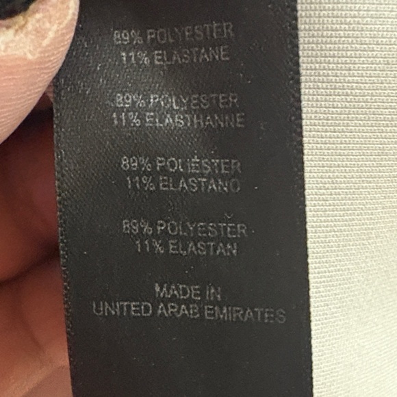 ASOS Black and Cream Floral below the knee Dress, size 8 - Picture 10 of 10